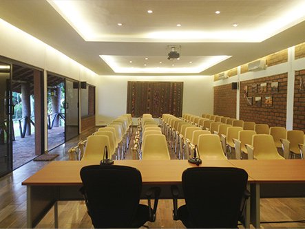 Meeting room at the BadaLodge - Bamako